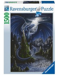 Puzzle Ravensburger The Dark Blue Dragon 1500pc (10217105)
