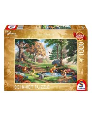 Puzzle Schmidt Thomas Kinkade Disney Winnie The Pooh 1000pc (sch6897)