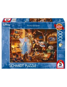 Puzzle Schmidt Thomas Kinkade Disney Geppettos Pinocchio 1000pc (sch57526) 