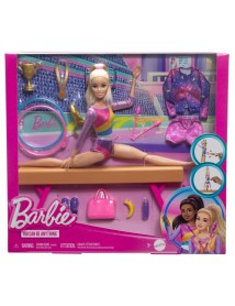 Papusa Barbie Gymnastics Playset (hrg52) 