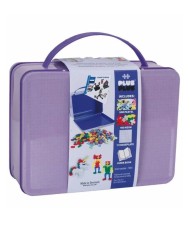 Plus-plus Mini Pastel Suitcase Metal Purple 600pc (7003)
