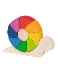 Goki Puzzle And Building Blocks Sassy Snail (58368)