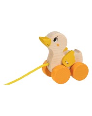 Goki Pull-along Animal Duck (54884)