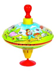 Goki Humming Top With Wooden Handle Hans In Luck (53056)