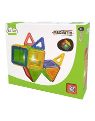 Magnatix Magnetic Tiles With Light 27pc (90159)