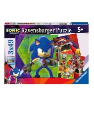 Puzzle Ravensburger Sonic Prime 3x49pc (10105695)