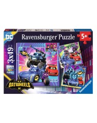 Puzzle Ravensburger Batwheels 3x49pc