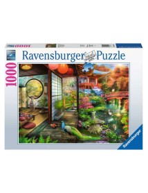 Puzzle Ravensburger Japanese Garden Teahouse Kyoto 1000pc (10217497) 