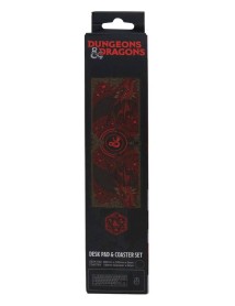 Desk Pad Dungeons & Dragons & Coaster Set 