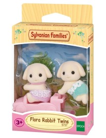 Sylvanian Families Flora Rabbit Twins 5737 