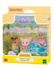 Sylvanian Families Kindergarten Friends Wading Pool Trio 5749