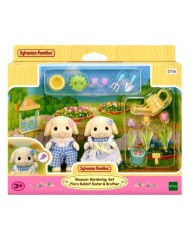 Sylvanian Families Flower Garden Set Flora Rabbit Brother & Sister 5736