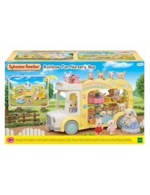 Sylvanian Families Rainbow Fun Kindergarten Bus 5744 