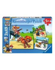 Puzzle Ravensburger Jigsaw Paw Patrol 3x49pc