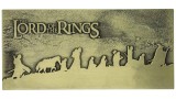 The Lord Of The Rings Limited Edition The Fellowship Plaque