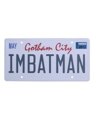 Dc Comics Batman Number Plate Tin Sign
