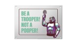 Original Stormtrooper Metal Sign Stormpooper