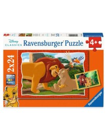 Puzzle Ravensburger The Lion King 2x24pc 