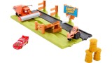  Set Disney And Pixar Cars Frank Escape Stunt Race (hrx48)