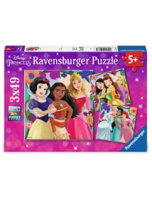 Puzzle Ravensburger Disney Princess 3x49pc 