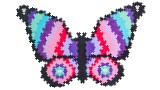  Puzzle Plus-plus By Number Butterfly 800pcs (3915)