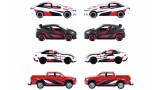  Majorette Toyota Racing Giftpack 5pc (212053189)