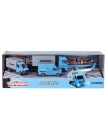 Majorette Maersk 4 Pc Giftpack (212057290y06) 