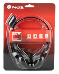 Ngs Headphones Ms103 Multimediali Stereo+mic+reg Volume