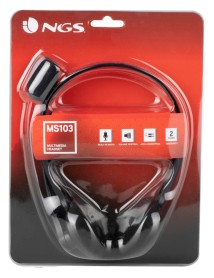 Ngs Headphones Ms103 Multimediali Stereo+mic+reg Volume 