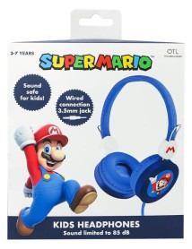 Headphones Otl Mario Blue Core Wired 
