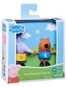 Peppa Pig Best Friends Emily Elephant Freddy Fox F7653 