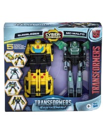 Transformers Earthspark Cyber-combiner Bumblebee Mo Malto (f8439) 