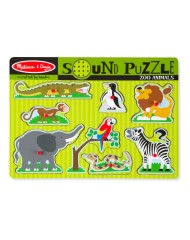 Melissa & Doug Zoo Animals Sound Puzzle (10727)