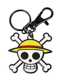 Abysse One Piece Skull Luffy Metal Keychain (abykey004) 