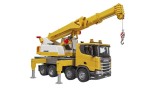  Bruder Scania Super 560r Liebherr Crane Truck With Light & Sound (03571)
