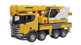  Bruder Scania Super 560r Liebherr Crane Truck With Light & Sound (03571)