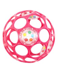 Oball Rattle Pink 10cm (12030)
