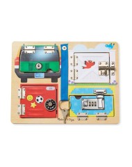 Melissa & Doug Lock & Latch Board (19540)