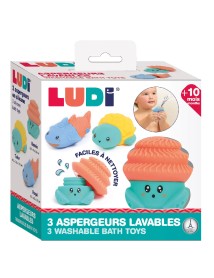 Ludi Bath Animals 3pcs Lu40074 