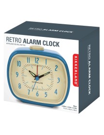 Retro Alarm Clock Blue (ac08-bl-eu) 