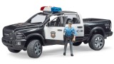  Bruder Police Ram With Policeman And Light & Sound Module (02505)