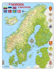 Larsen Puzzle The North (75 Pcs) (k3)