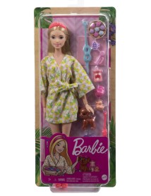 Barbie Wellness Self-care Spa Day With Puppy (hkt90) 