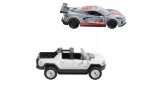  Hot Wheels Pull-back Speeders Gmc Hummer Ev Corvette C8.r (hpr94)