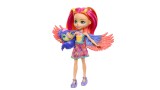 Papusa Enchantimals Sunshine Beach Trippi Toucan And Canopy Doll With Pet (hrx83)