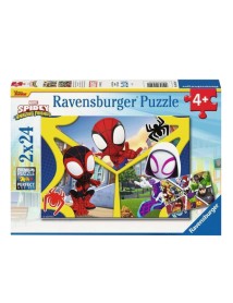 Ravensburger Puzzle Spidey And Amazing Friends 2x24pc 