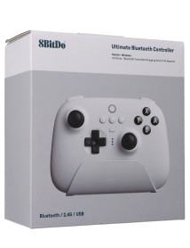 Controller 8bitdo Ultimate With Charging Dock White 