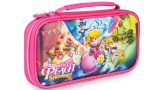 Deluxe Travel Case Princess Peach Showtime pentru NSW