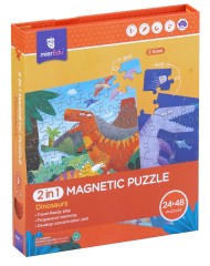 Mieredu Magnetic Puzzle 24+48 Pcs Dinosaurs (me181)