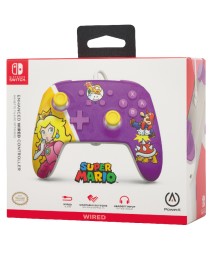 Controller Powera Enhanced Wired Princess Peach Battle 